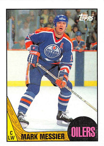 1987-88 Topps #112 Mark Messier VG  Edmonton Oilers 
