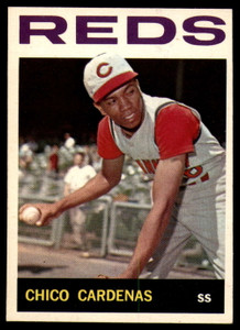 1964 Topps #72 Chico Cardenas VG Cincinnati Reds 
