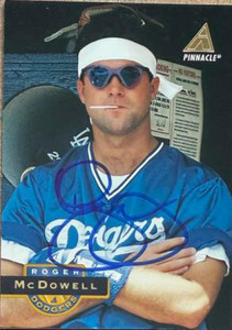 Roger McDowell Autographed 1994 Pinnacle #339