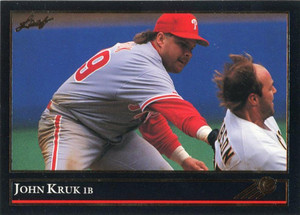 1992 Leaf Black Gold #313 John Kruk NM-MT  Philadelphia Phillies 