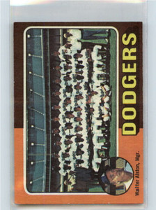 1975 Topps #361 Walt Alston MG VG Los Angeles Dodgers 