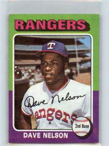1975 Topps #435 Dave Nelson VG Texas Rangers 