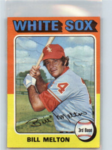 1975 Topps #11 Bill Melton VG Chicago White Sox 