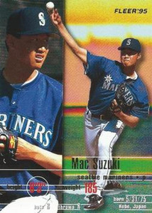 1995 Fleer #278 Mac Suzuki VG Seattle Mariners 