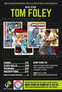 Tom Foley Autograph Inscriptions