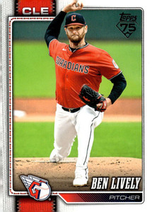 2026 Topps #109 Ben Lively NM-MT Cleveland Guardians 