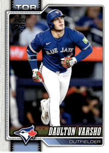 2026 Topps #2 Daulton Varsho NM-MT Toronto Blue Jays 