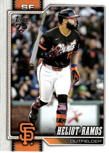 2026 Topps #8 Heliot Ramos NM-MT San Francisco Giants 