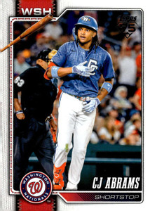 2026 Topps #152 CJ Abrams NM-MT Washington Nationals 
