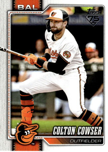 2026 Topps #166 Colton Cowser NM-MT Baltimore Orioles 