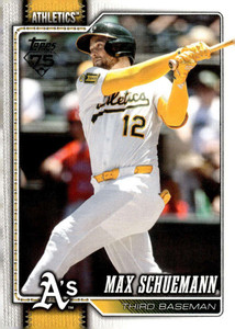 2026 Topps #225 Max Schuemann NM-MT Athletics 