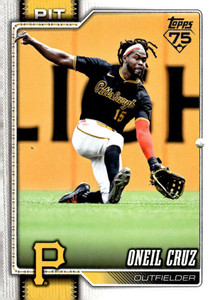 2026 Topps #246 Oneil Cruz NM-MT Pittsburgh Pirates 