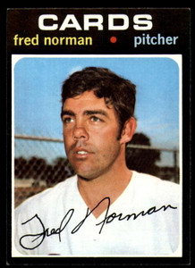 1971 Topps #348 Fred Norman VG St. Louis Cardinals 