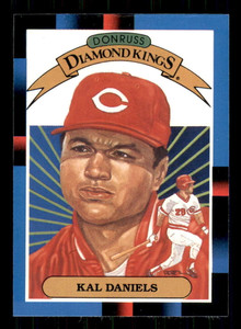 1988 Donruss #14 Kal Daniels DK NM-MT Cincinnati Reds 
