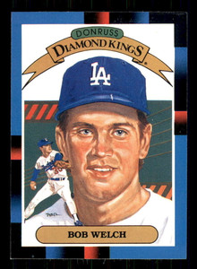 1988 Donruss #24 Bob Welch DK NM-MT Los Angeles Dodgers 