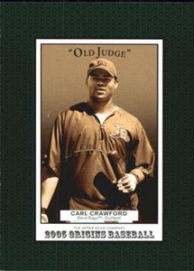 2005 UD Origins Old Judge #68 Carl Crawford NM-MT Tampa Bay Devil Rays 