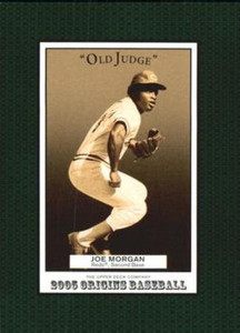 2005 UD Origins Old Judge #101 Joe Morgan NM-MT Cincinnati Reds 