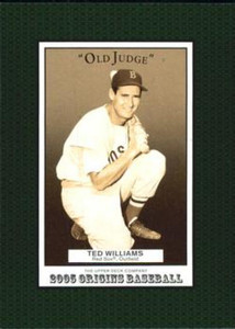 2005 UD Origins Old Judge #109 Ted Williams NM-MT Boston Red Sox 