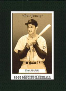 2005 UD Origins Old Judge #125 Stan Musial NM-MT St. Louis Cardinals 