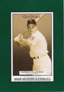 2005 UD Origins Old Judge #147 Harmon Killebrew NM-MT Minnesota Twins 