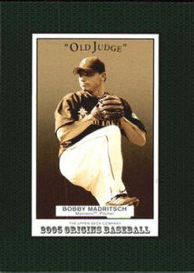 2005 UD Origins Old Judge #188 Bobby Madritsch NM-MT Seattle Mariners 
