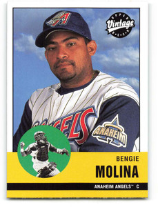 2001 Upper Deck Vintage #4 Bengie Molina NM-MT  Anaheim Angels 