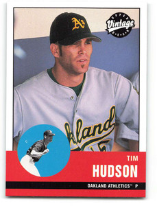 2001 Upper Deck Vintage #13 Tim Hudson NM-MT  Oakland Athletics 