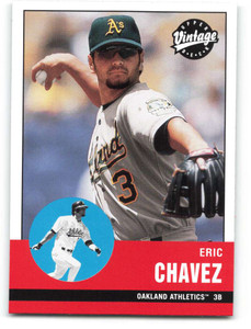 2001 Upper Deck Vintage #17 Eric Chavez NM-MT  Oakland Athletics 