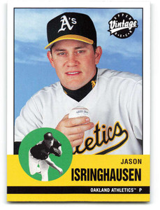 2001 Upper Deck Vintage #20 Jason Isringhausen NM-MT  Oakland Athletics 