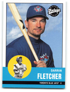 2001 Upper Deck Vintage #26 Darrin Fletcher NM-MT  Toronto Blue Jays 