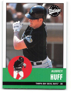2001 Upper Deck Vintage #39 Aubrey Huff NM-MT  Tampa Bay Devil Rays 