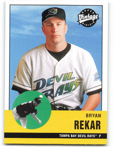 2001 Upper Deck Vintage #40 Bryan Rekar NM-MT  Tampa Bay Devil Rays 