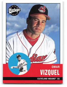 2001 Upper Deck Vintage #49 Omar Vizquel NM-MT  Cleveland Indians 