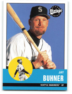 2001 Upper Deck Vintage #58 Jay Buhner NM-MT  Seattle Mariners 