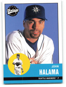 2001 Upper Deck Vintage #62 John Halama NM-MT  Seattle Mariners 
