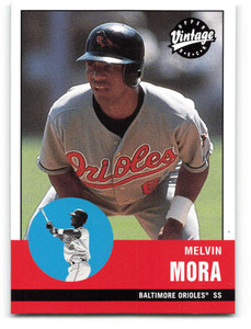 2001 Upper Deck Vintage #77 Melvin Mora NM-MT  Baltimore Orioles 