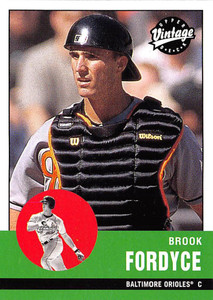 2001 Upper Deck Vintage #79 Brook Fordyce NM-MT  Baltimore Orioles 