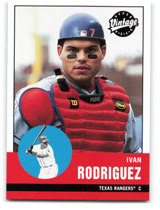 2001 Upper Deck Vintage #85 Ivan Rodriguez NM-MT  Texas Rangers 