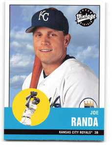 2001 Upper Deck Vintage #106 Joe Randa NM-MT  Kansas City Royals 