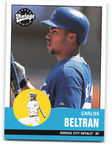 2001 Upper Deck Vintage #110 Carlos Beltran NM-MT  Kansas City Royals 