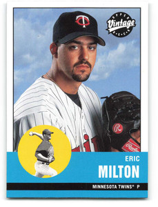2001 Upper Deck Vintage #130 Eric Milton NM-MT  Minnesota Twins 
