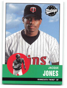 2001 Upper Deck Vintage #131 Jacque Jones NM-MT  Minnesota Twins 