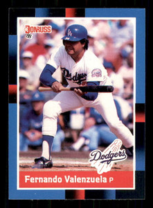 1988 Donruss #53 Fernando Valenzuela NM-MT Los Angeles Dodgers 