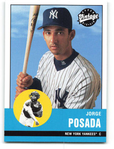 2001 Upper Deck Vintage #154 Jorge Posada NM-MT  New York Yankees 
