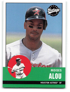 2001 Upper Deck Vintage #163 Moises Alou NM-MT  Houston Astros 