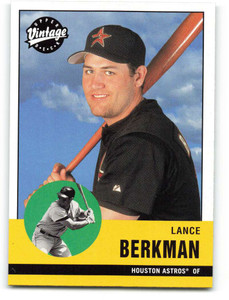 2001 Upper Deck Vintage #164 Lance Berkman NM-MT  Houston Astros 