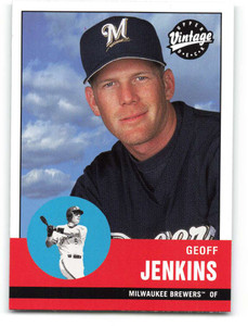 2001 Upper Deck Vintage #193 Geoff Jenkins NM-MT  Milwaukee Brewers 