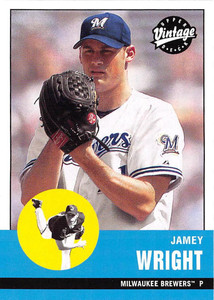 2001 Upper Deck Vintage #194 Jamey Wright NM-MT  Milwaukee Brewers 