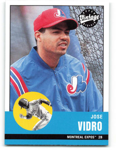 2001 Upper Deck Vintage #242 Jose Vidro NM-MT  Montreal Expos 