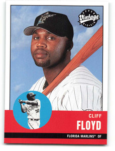 2001 Upper Deck Vintage #265 Cliff Floyd NM-MT  Florida Marlins 
